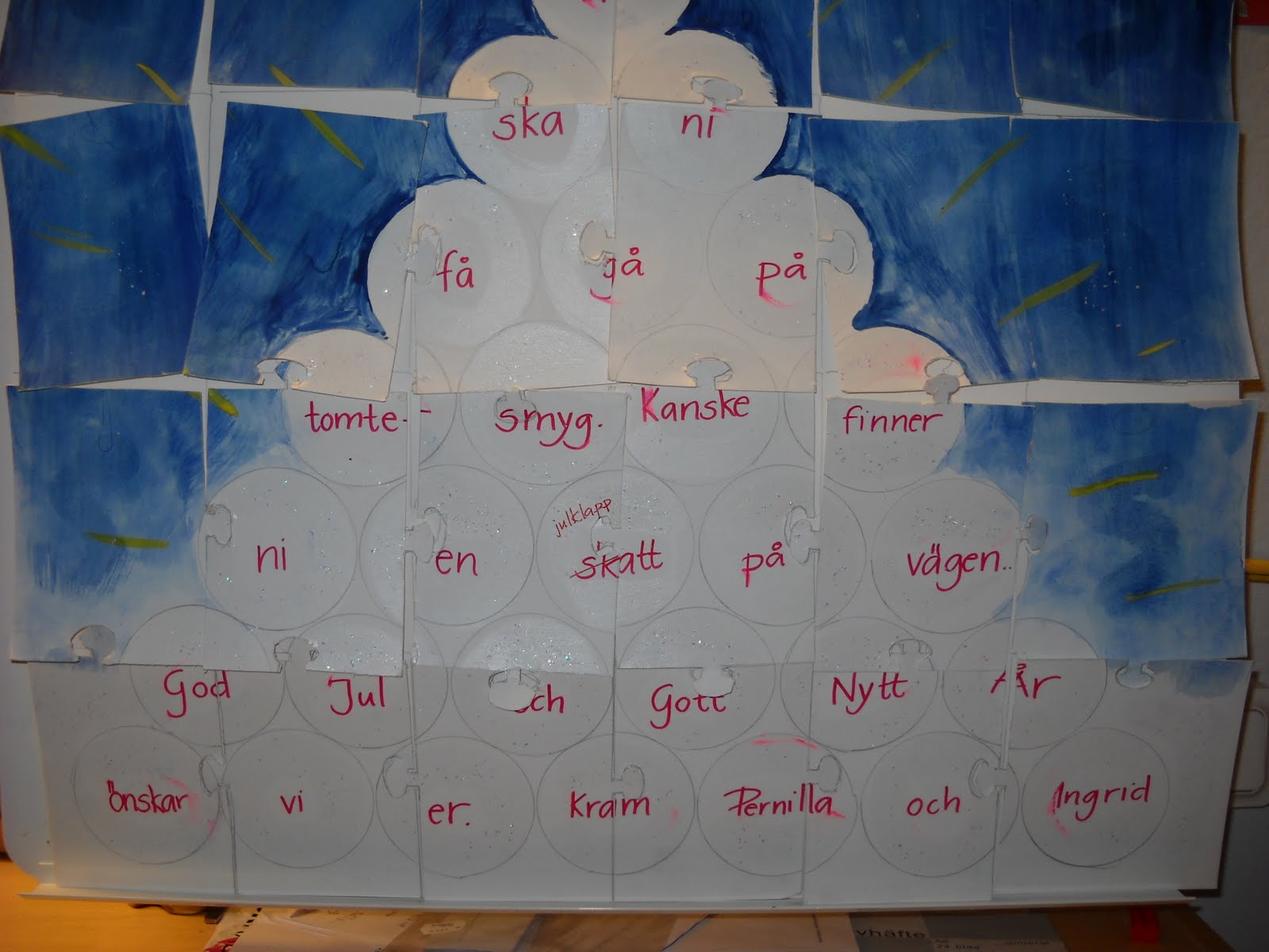 Mynta på Almers skola: Tomtesmyg och juldans