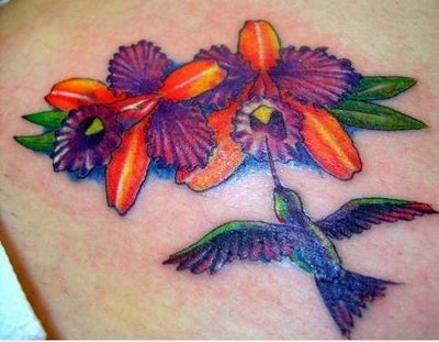 Imagenes de tatuajes flores en la cabeza  abstracto