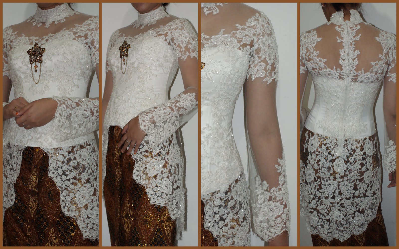 pelengkap baju nikah seksi