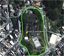 Vista aérea da escola