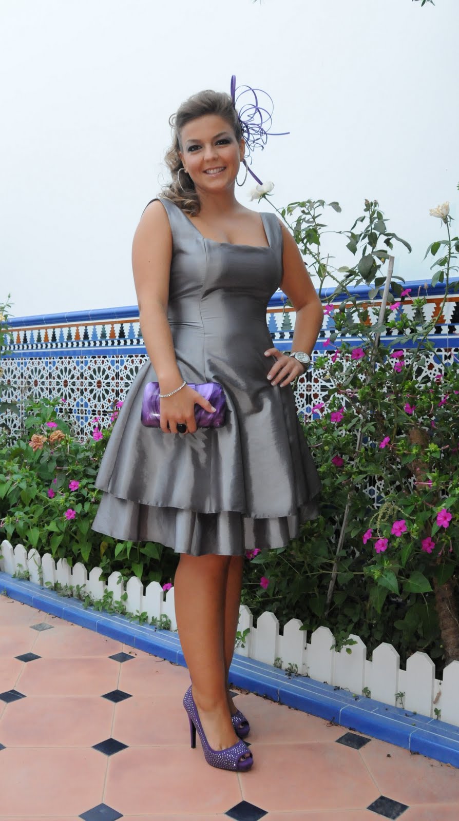 My Black Dress: Purple