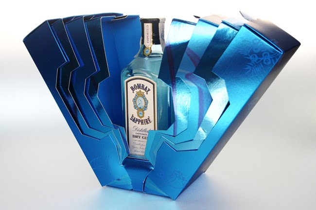 Bombay Sapphire Layers on Packaging of the World - Creative Package