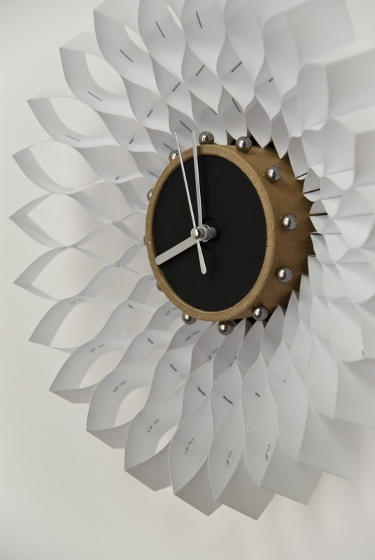 DIY FUNWORKS Paper cardboard wall clock