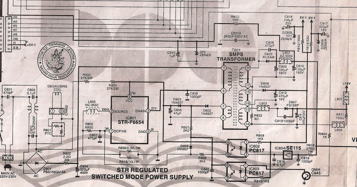 Str S5707 Circuit Diagram