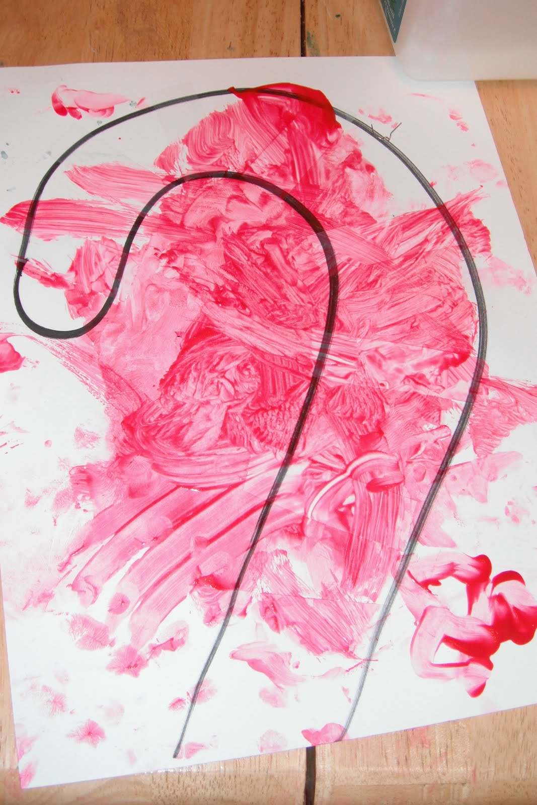 Play With Me Candy Cane Painting