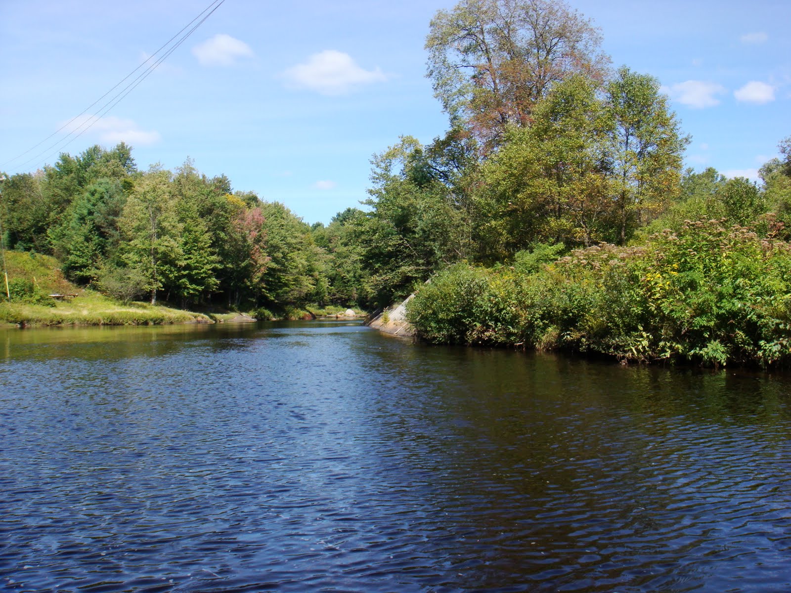 My Kayuta Lake Paddling along Woodhull Creek