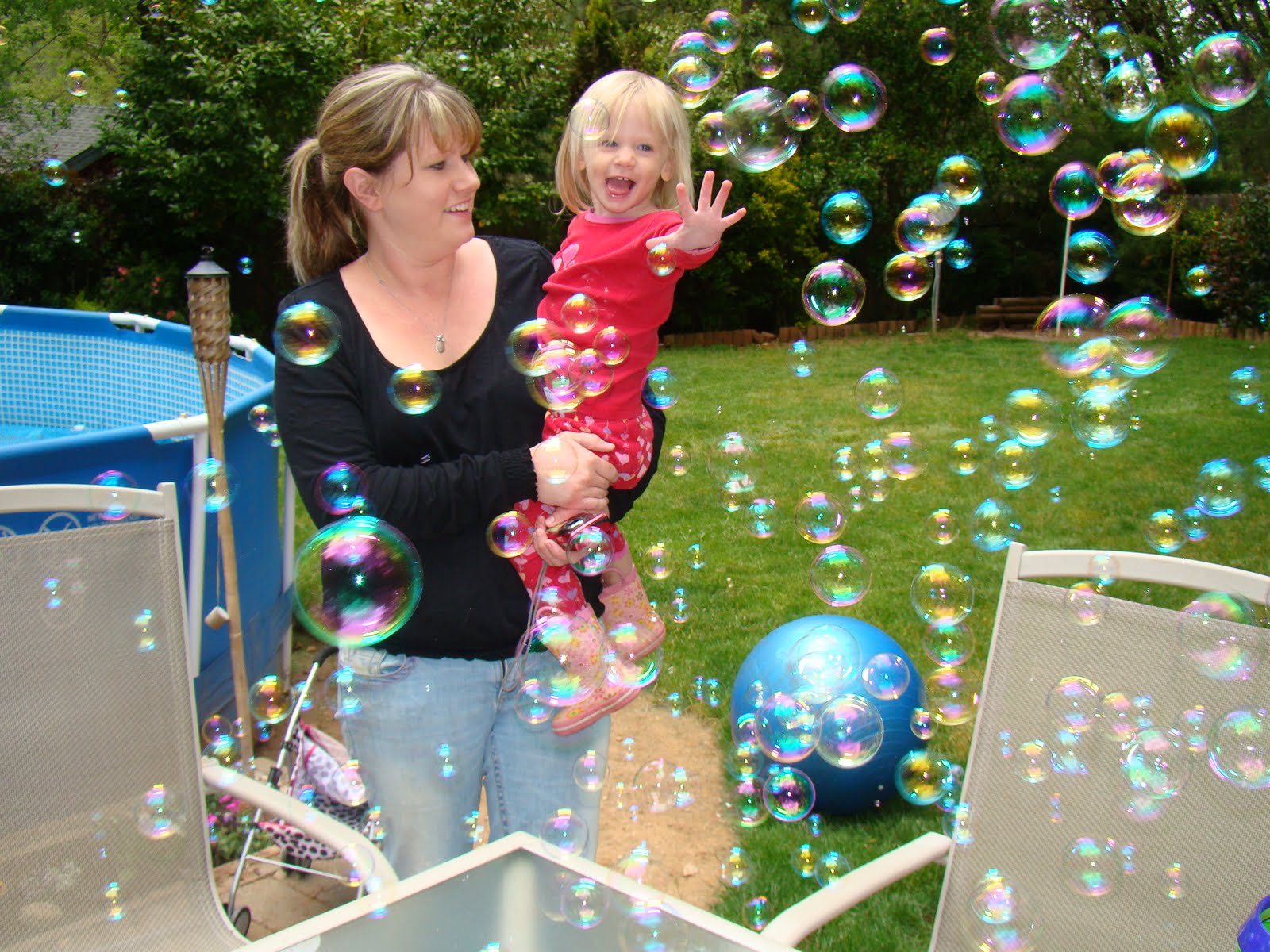 The Brown Family Bubbles Galore!