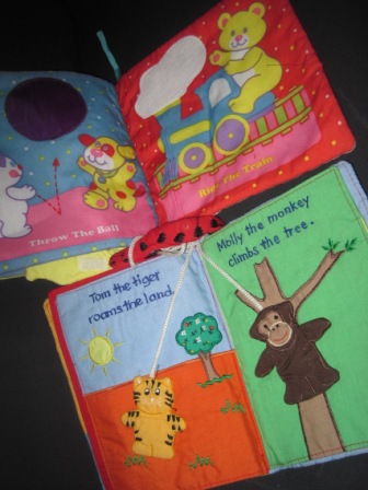 2 Big Cloth Books | My Baby