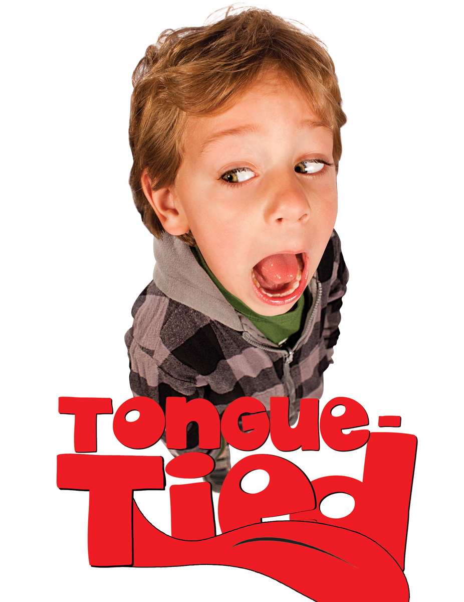 define tongue tied
