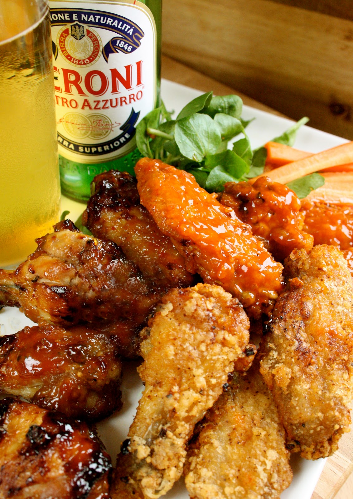 Le bon viveur Chicken Wings Gluten Free trio