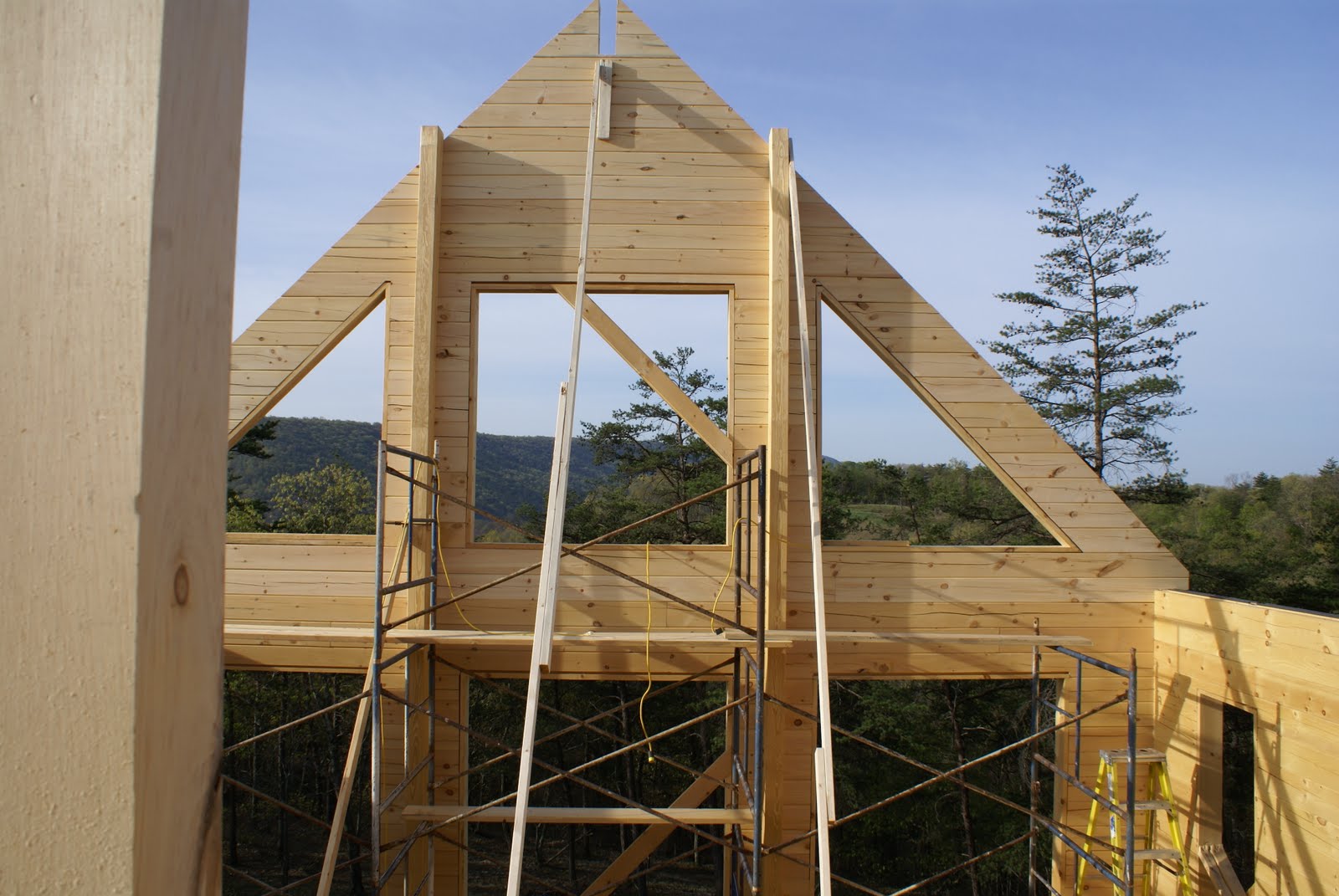 Hidden Bend Retreat, Romney West Virginia: Big Progress, Gables & Heavy ...