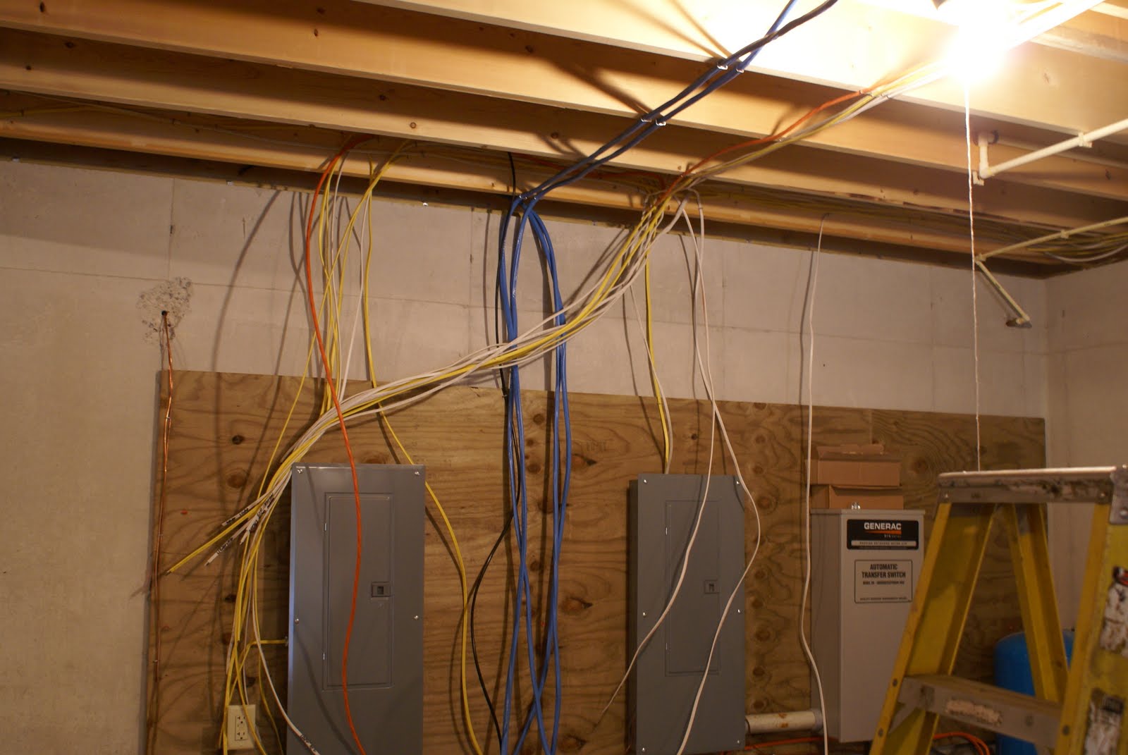 Hidden Bend Retreat, Romney West Virginia: Wiring & Plumbing Continues
