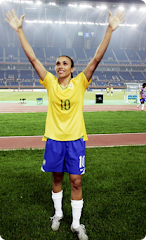Marta Vieira da Silva - Jogadora de futebol - É considerada a melhor do mundo - Nasceu em 1986