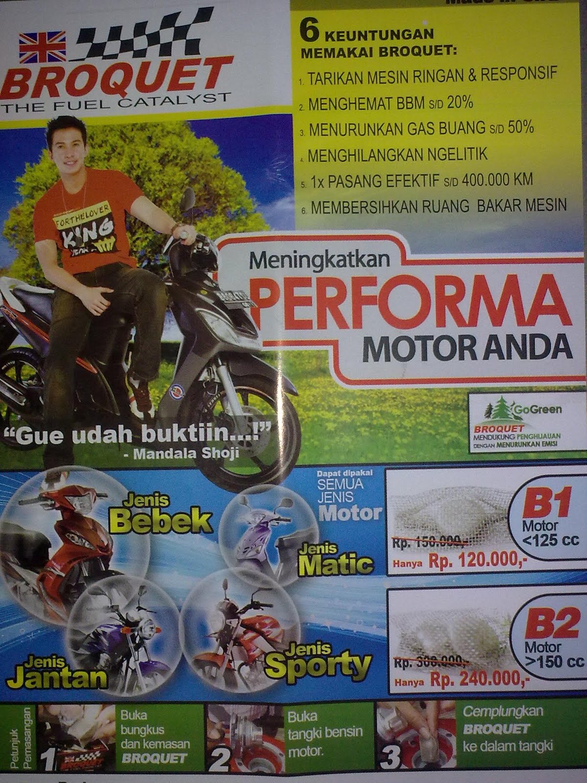 Broquet Hemat BBM Broquet Fuel Saver