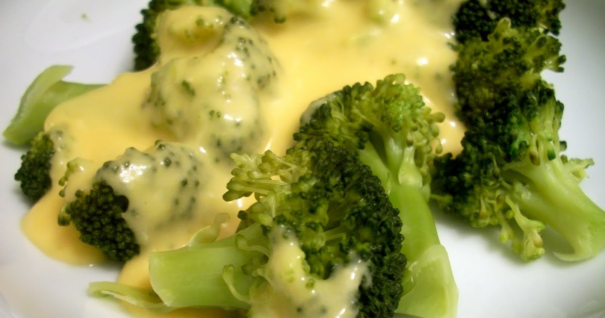 Brooke Bakes Broccoli with Cheese Sauce