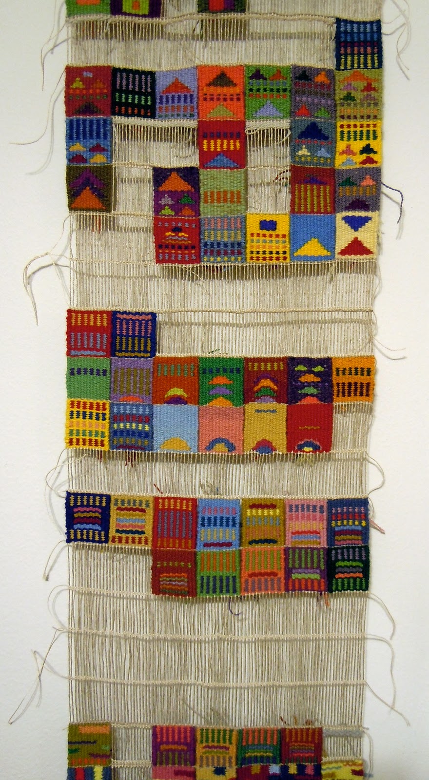 works in progress More photos of the 2010 tapestry diary