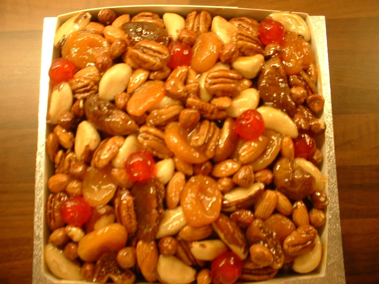 Rachel's Cake Blog Glazed Fruit and Nut Christmas Cake