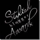 This blog received the Stylish Blogger Award