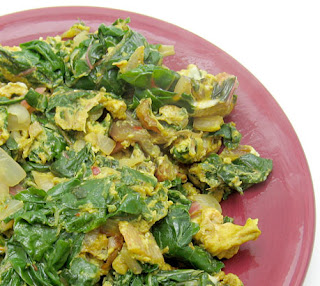 recipe for swiss chard scramble