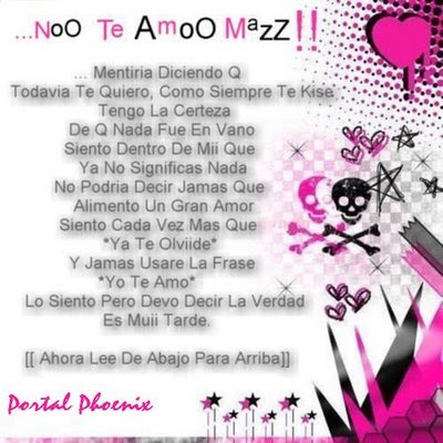 Te amo en letras emos - Imagui