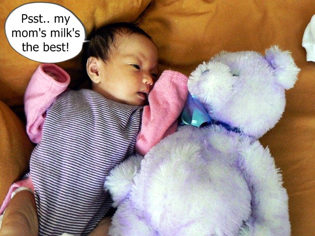 Khayla's first conversation with her furry friend...