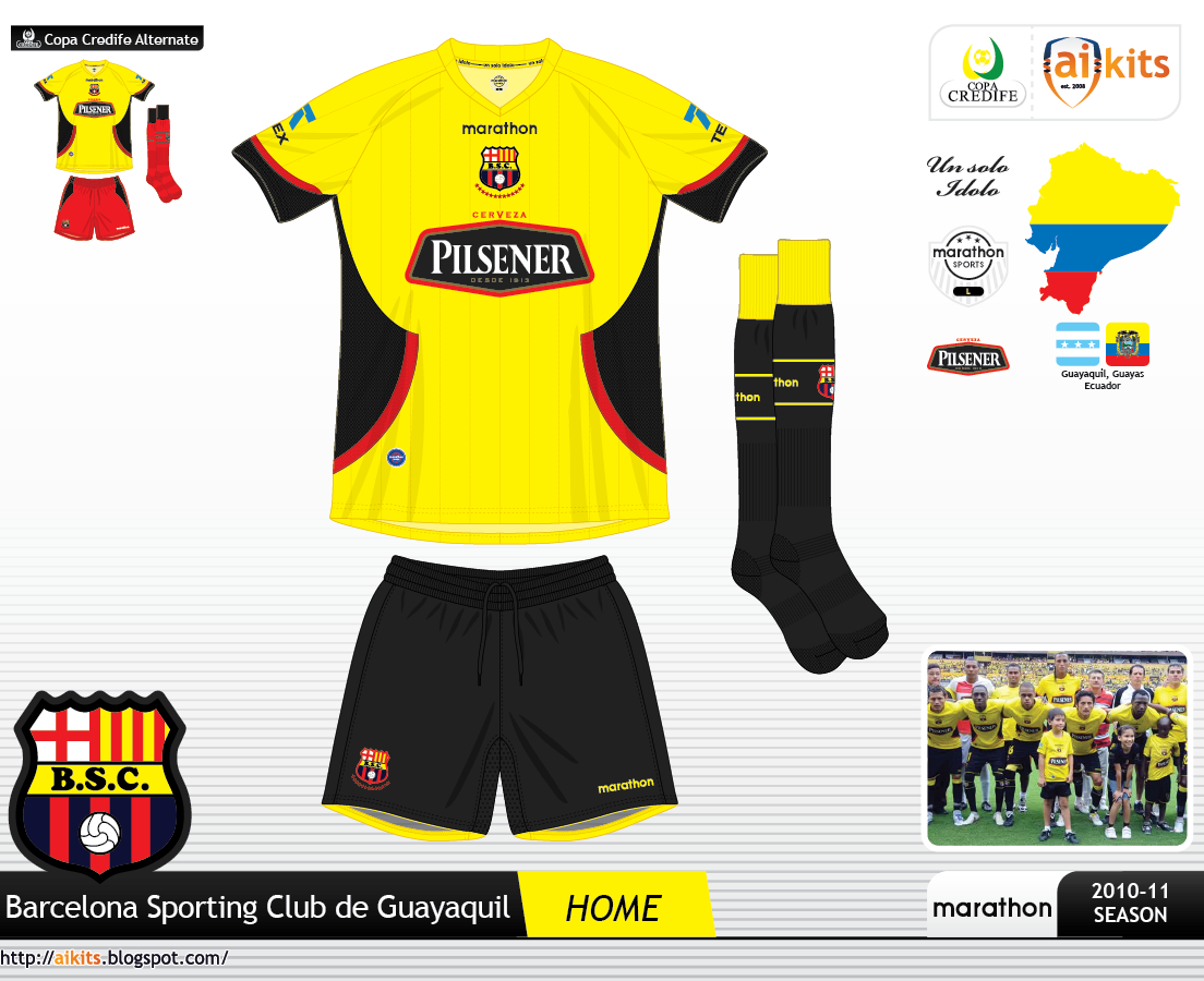 barcelona sc kit