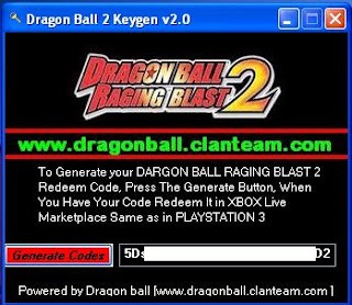 Dragon Ball Raging Blast 2 Keygen V2.1