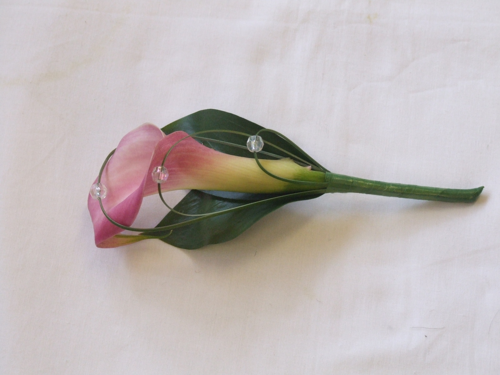 RJ's Florist Pink Calla Lily Brides Bouquet