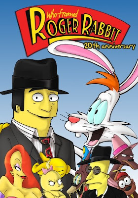 Jessica Rabbit Art: Jessica meets the Simpsons