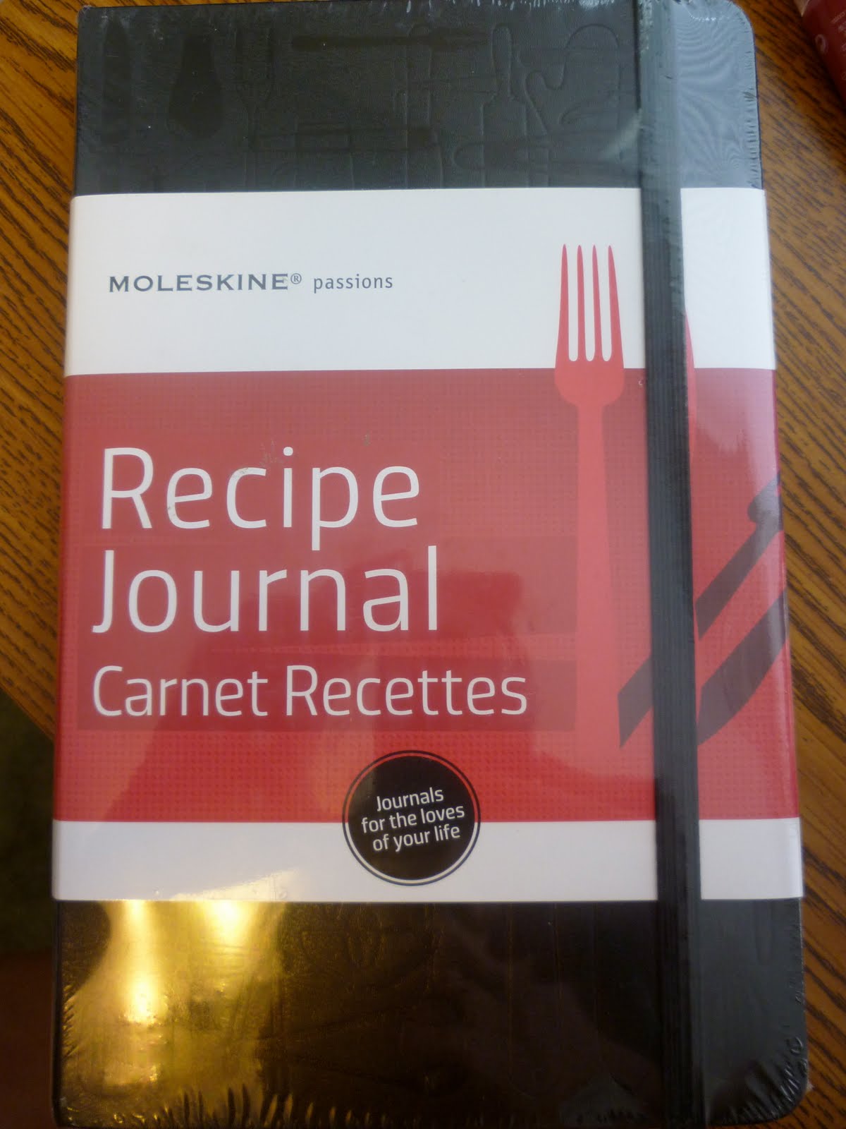 Classy Eats Moleskine Recipe Journal.