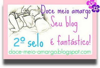 Selo do blog "Molhe-se"...