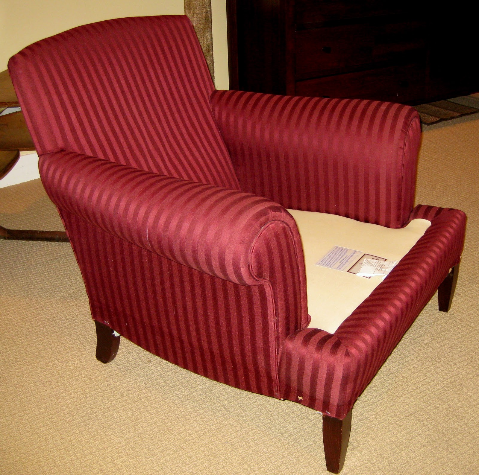 Custom Slipcovers by Shelley: Club chair