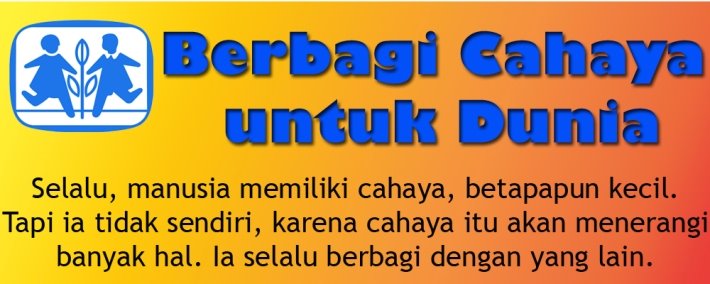 Berbagi Cahaya untuk Dunia