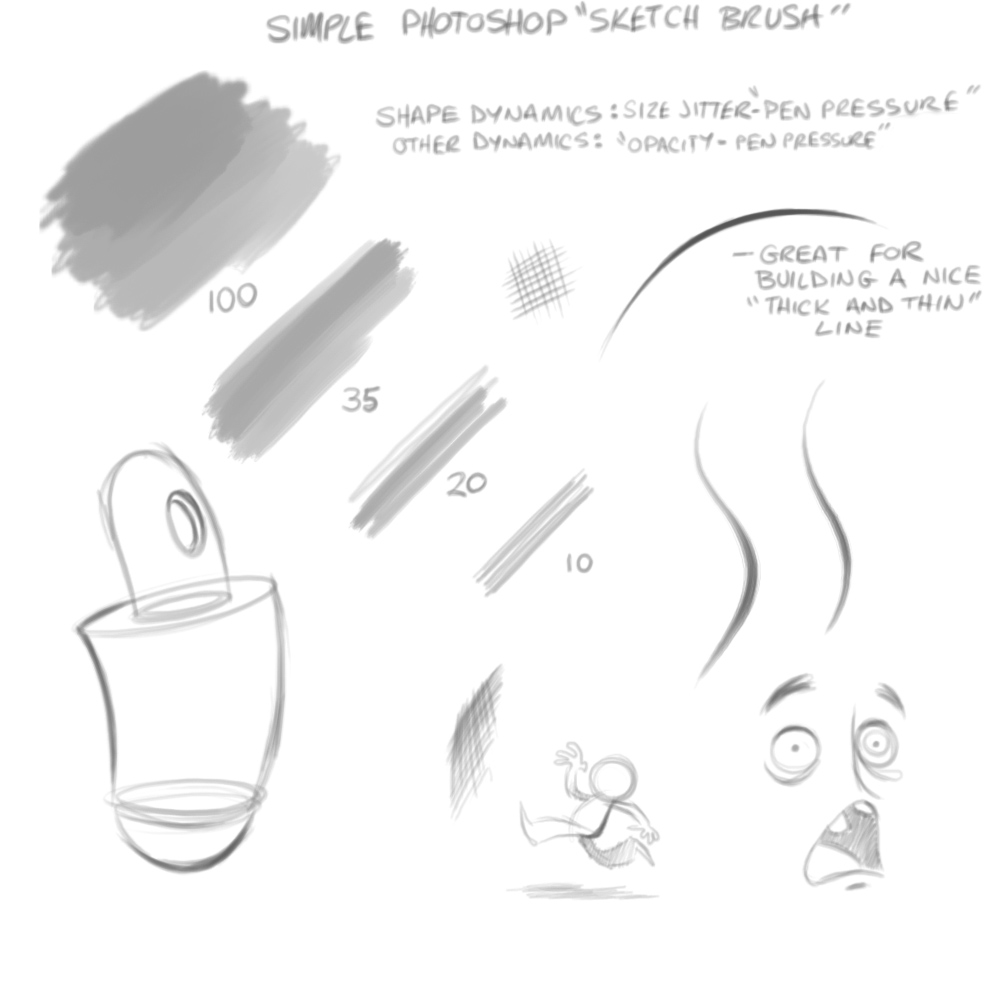 sketch brush photoshop sketch brush photoshop