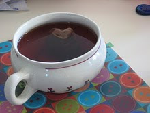 A heart in my tea