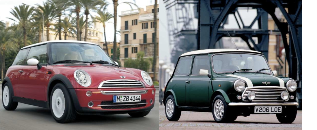 Fiat 500 Vs Mini Cooper Volkswagen Beetle Old And New Gcbc Bmw