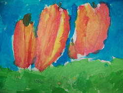 kindergarten watercolor mixing 2009
