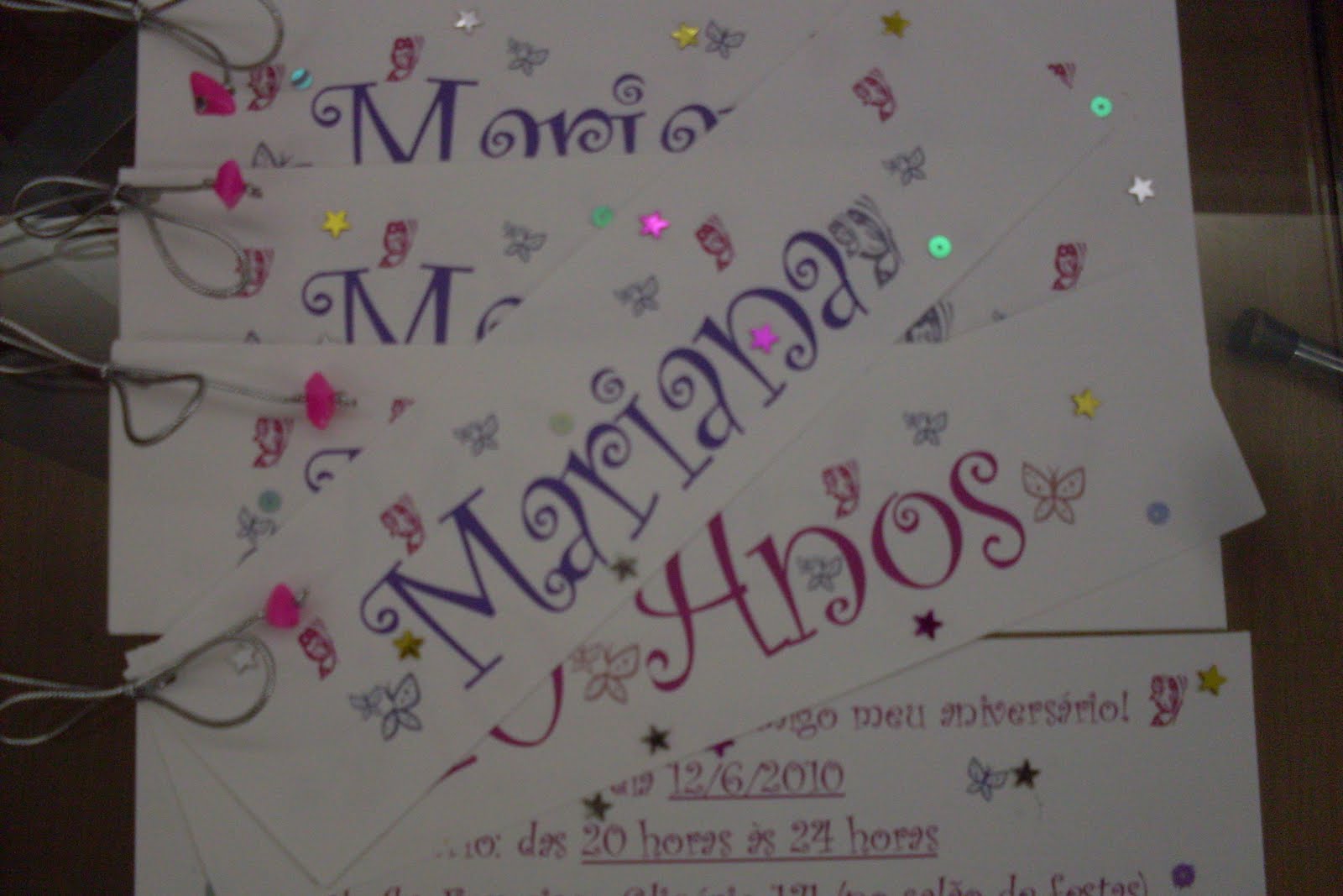 Cantinho da Hora: Aniversário 10 anos Mariana