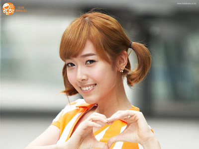 Girls Generation Jessica Jung. Jessica says she loves us!