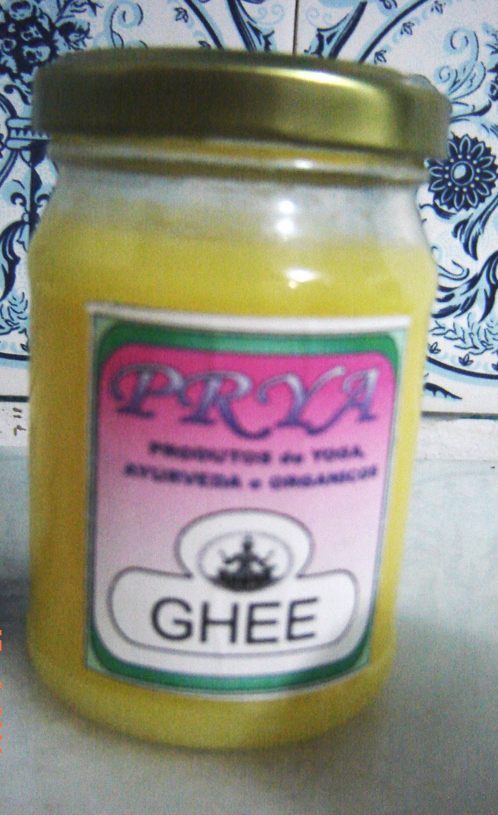 PRYA Produtos de Yoga Ayurveda Ghee manteiga clarificada