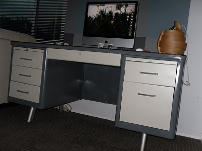 tanker desk diy frugal fridays refinished blogthis email twitter