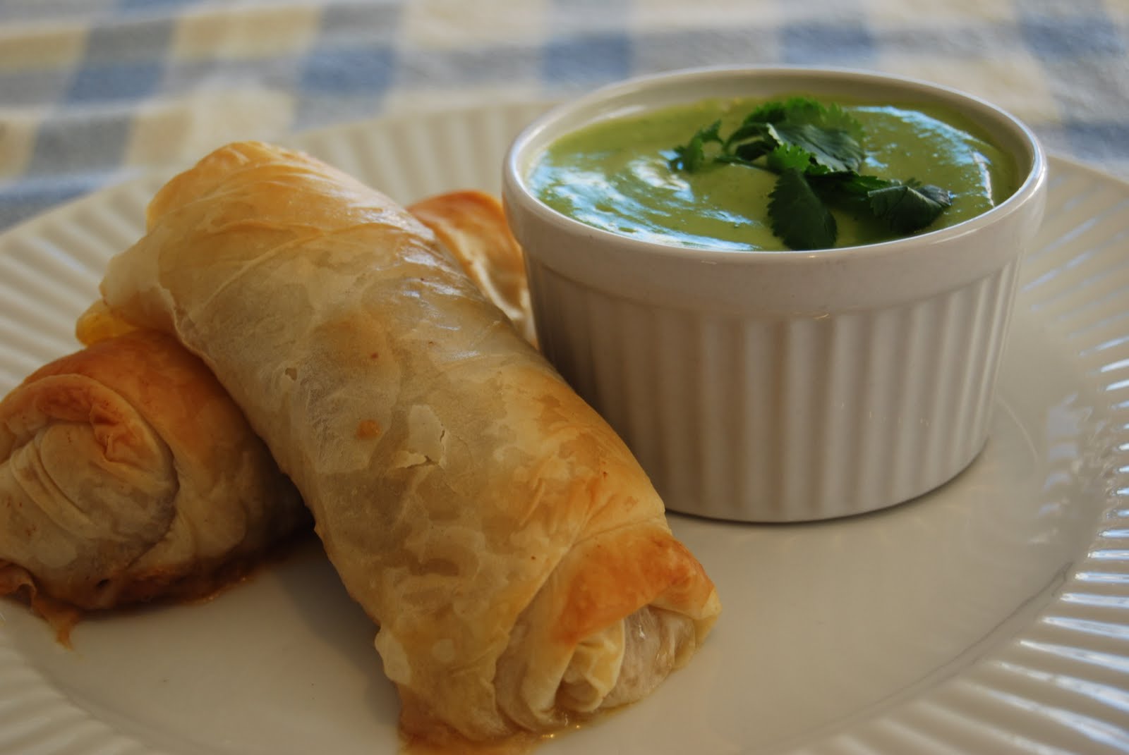 Rachael/Rachel Adventure 299 Chipotle Chicken Rolls with Avocado