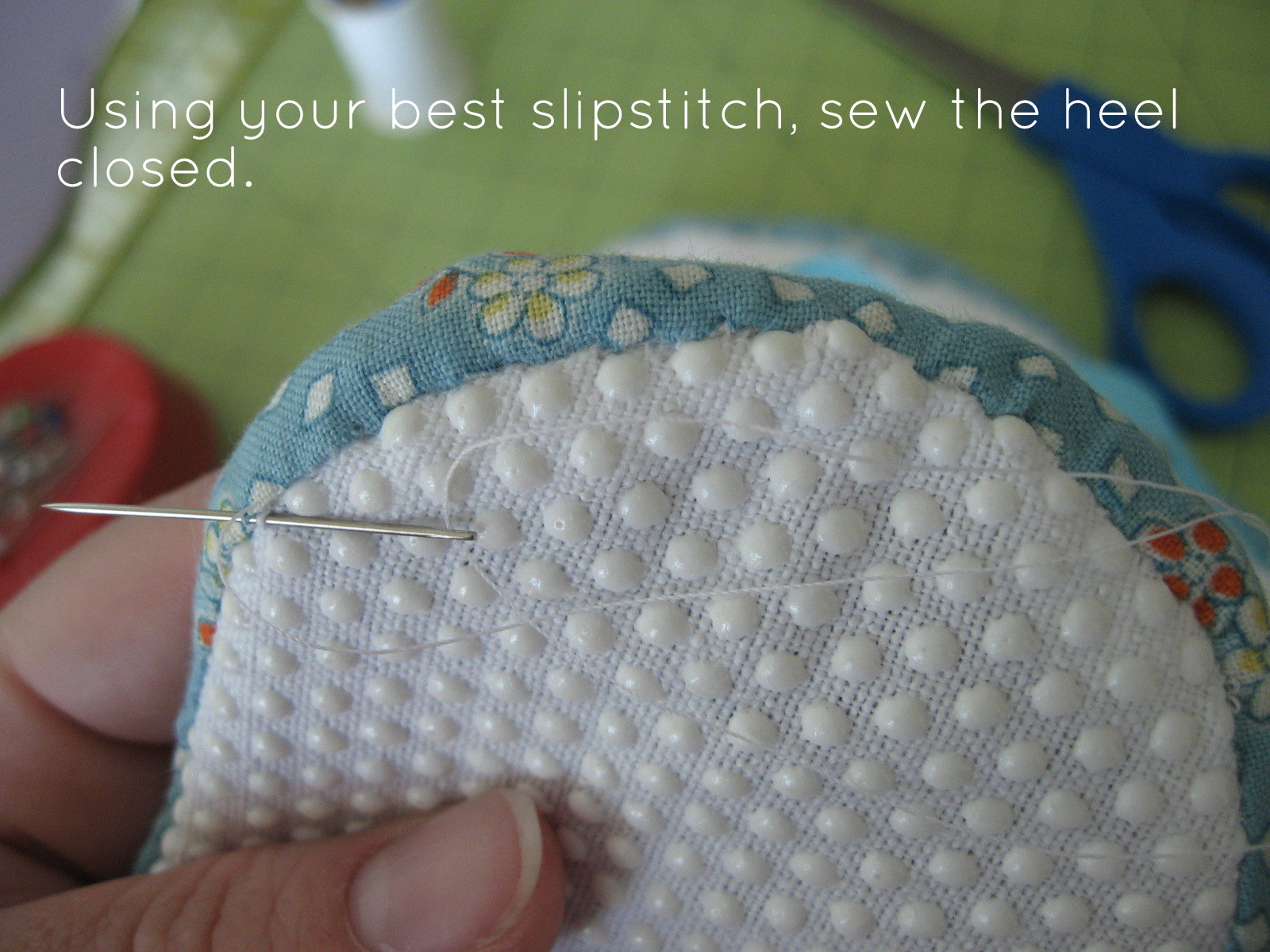 Pickup Some Creativity Spa Slipper Tutorial