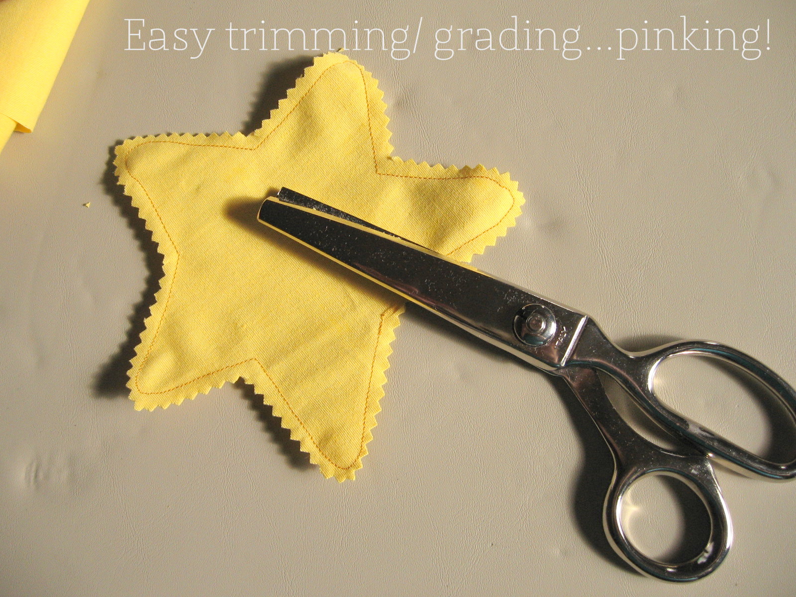 Pickup Some Creativity Sewing 101 with Me, Tips for using Pinking Shears