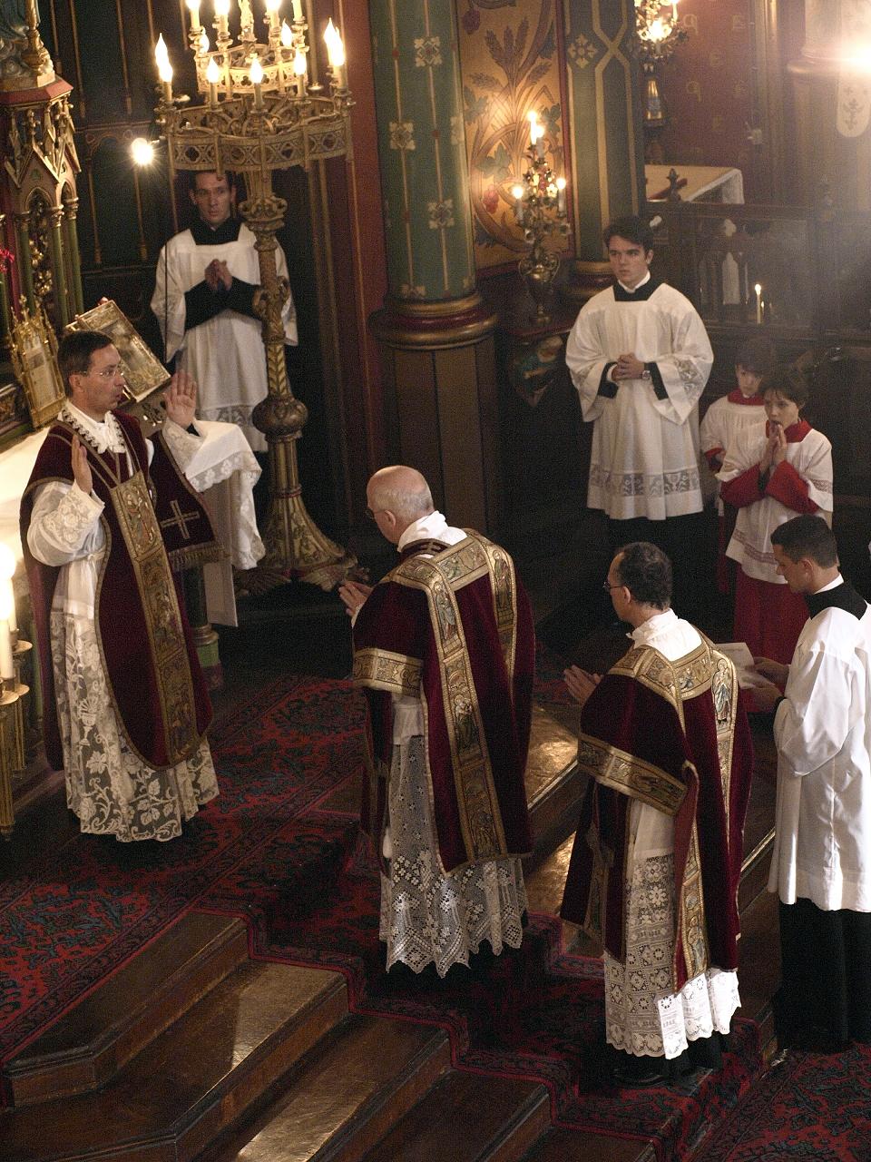 New Liturgical Movement Ceremonies on the Feast of St. Eugene at the