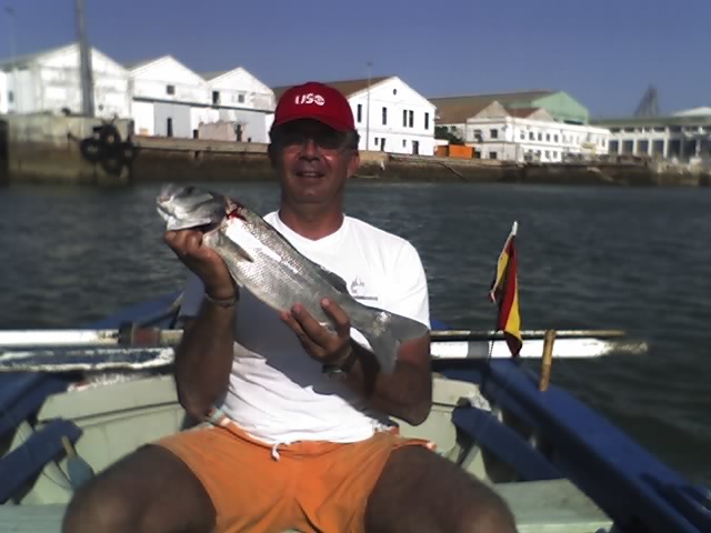 Pesca en la bahia de Cadiz