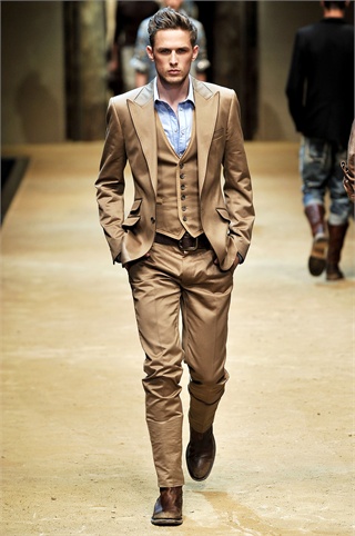 Latest Mens Fashion For All: D&G 2010 Men’s Fashion Week