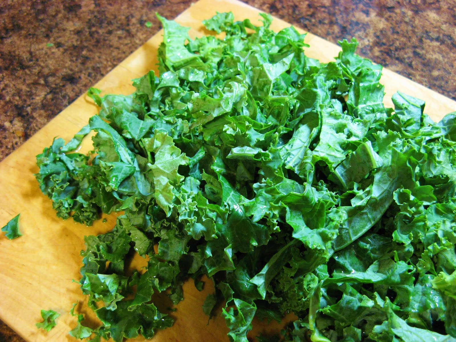 The WellFed Newlyweds Raw Kale Salad with Almonds and Cranberries