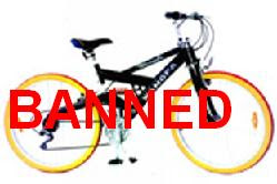 Nanny Bans Bikes