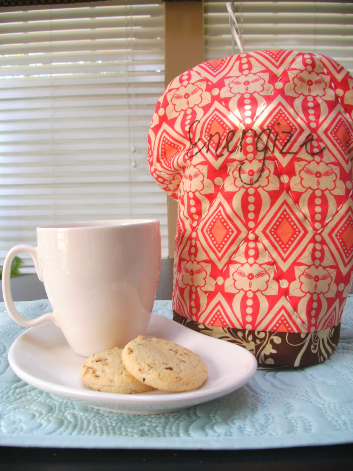 Sew Homegrown French Press Cozy Tutorial
